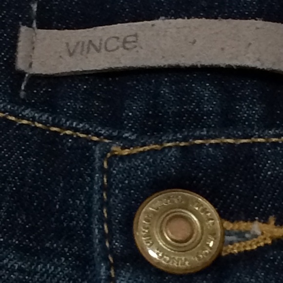 Vince Distressed Skinny Ankle Jeans Size 26 - Picture 5 of 11